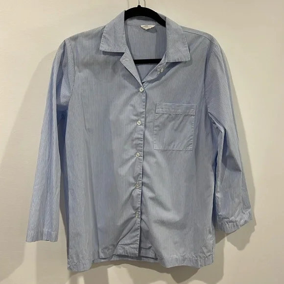 Aritzia Wilfred blue Relaxed Oxford Shirt size XS - Picture 2 of 7